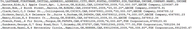 Import from CSV